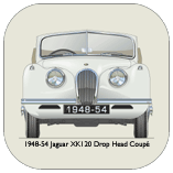 Jaguar XK120 DHC (wire wheels) 1948-54 Coaster 1